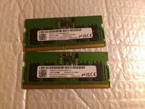 2x 8GB DDR5 5600 SODIMM NB Micron