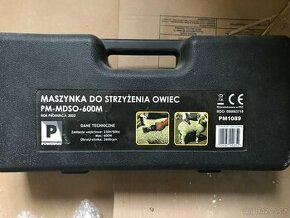 Stříhací strojek, nůžky na ovce 600W PM-MDSO-600M