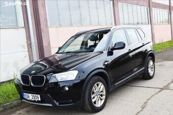 BMW X3 2,0 D XDRIVE/KŮŽE/NAVI/2013/ČR