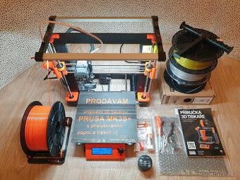 3D tiskárna Prusa MK3S+  a příslušenství