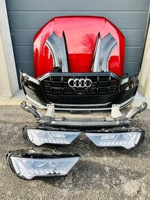 Audi Q7 4M facelift S-line kapota světla blatníky nárazník