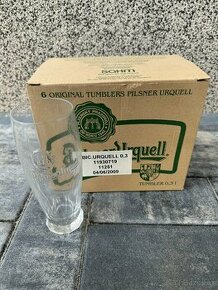 Sklenice 6x Pilsner Urquel (Plzeň) 0,3l