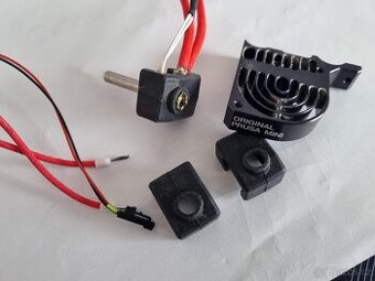 Prusa MINI-origo hotend-chladič, kalená tryska a sil. kryty