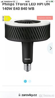 LED žárovky T FORCE Philips 140W