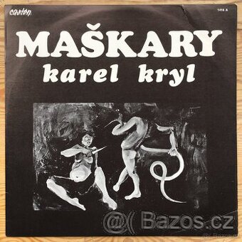 LP Karel Kryl Maškary CASTON 1970. EXIL - 1