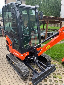 Nová Kubota kx 19 (KX019-4) plus vlek