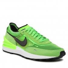 Nike waffle one 42 electric green