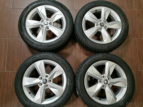 Nový set orig. alu Škoda Fabia IV 195/55 R16 Barum Polaris5