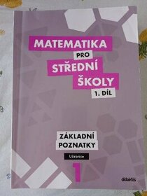 matematika pro střední školy - základní poznatky