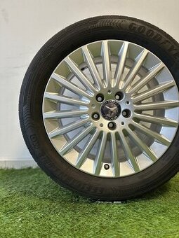 Alu kola 5x112 r17 s letnim pneu (bmb)