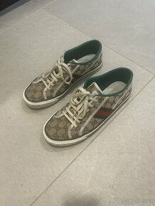 Gucci Tennis 1977 GG Supreme Canvas Sneakers 8/EUR 42