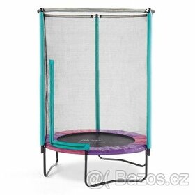 NOVÁ DĚTSKÁ TRAMPOLINA S OCHRANNOU SÍTÍ PLUM 140 CM PC/2490K