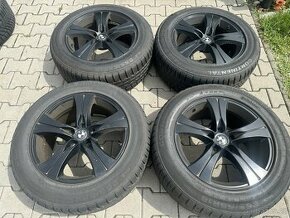 4x al kola 5x120 “18” + pneu zimní 255/55 R18