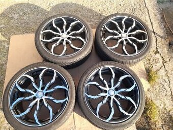 Alu kola 5x112 r18.pneu 225/40/18.Škoda,VW,Seat,Audi,Mercede