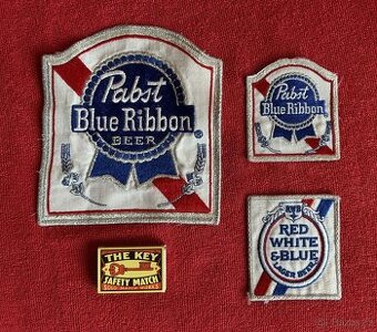 Nášivky Pabst Blue Ribbon