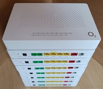 VDSL modem/router ZTE H267A,více kusů, plně funkční