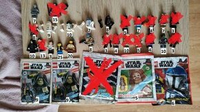 Mix LEGO StarWars figúrok