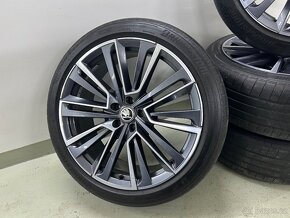 letní originál sada Škoda Enyaq L&K Aquarius 21" 5x112