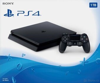 Koupím PlayStation 4 slim 500GB/1TB nebo PRO verzi i s VR - 1