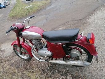 Jawa 250/353 KÝVAČKA s SPZ