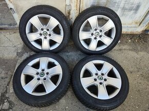 16"zimní alu sada Crateris 5x112 origo Octavia 2 Golf 5 6 - 1