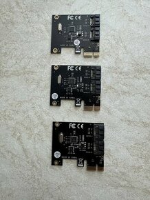 Řadič 2xSata Axagon do PCI-E 1x - 1