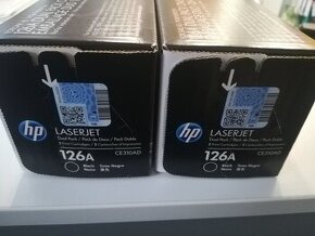 Originální toner - dvojbalení - HP CE310AD / 126A - černý