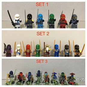 Figúrky Ninjago (8 a 10ks) typ lego - nové