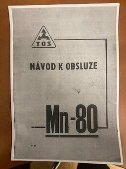 prodám soustruh MN80