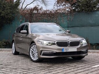 BMW G31 520d 2017/Luxury Line/Velký iDrive/Kůže/Tažné