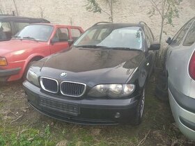 Bmw E46 touring, black sapphire metallic a titan silber