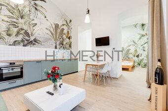 Pronájem ateliéru 2+kk, 55m² + 20m² terasa - Praha - Karlín