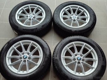 Zánovní originál ALU kola BMW 16" 5x112 ET22 pneu 205/60/16