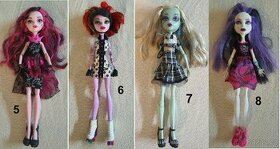 Monster High a Barbie - sleva - ceny v textu
