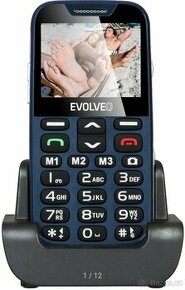 EVOLVEO EasyPhone XD modro-stříbrný