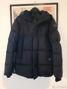 péřová bunda Canada Goose OSBORNE PARKA BLACK LABEL vel. M - 1