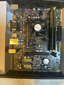 MB asus am1m-a + CPU amd sempron 3800 + 2x 2gb ram