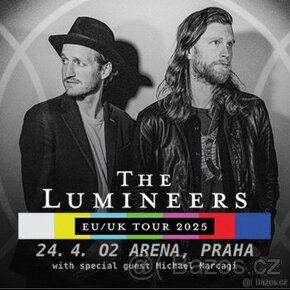 2 x vstupenka na koncert kapely The Lumineers