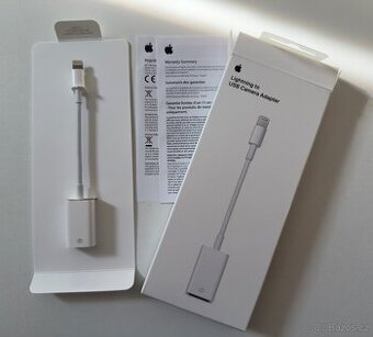 Originální redukce Apple Lightning - 3.5mm Jack, USB-A - 1