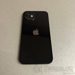 iPhone 12 128GB černý, pěkný stav, 12 měsíců záruka - 1