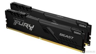 DDR4 Kingston FURY Beast Black 32GB (2x16GB) 3200MHz CL16