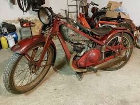 Jawa 175 Villiers - podramova predvalecna jawa rok 1934