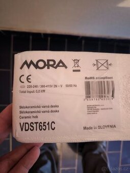 Sklokeramická varná deska Mora VDST651C