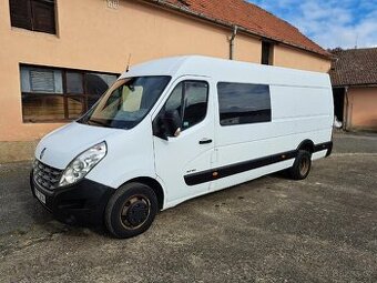 Renault Master 2.3 DCI, 6 míst, dvoumontáž, vel. XXL - 1