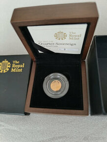 Investiční zlato: mince 1/4 Sovereign 2011 proof - 1