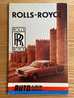 Auto Album Archiv - Rolls Royce - Jiří Fiala,  RARITA - 1