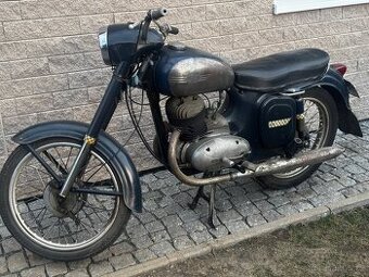 Jawa 250/590 Sport, 1966, platne doklady.