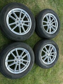 4x alu disky 5x112 R17, zimní pneu - 1