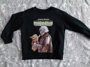 Mikina H&M The Mandalorian, vel. 110/116 - 1