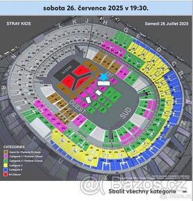 STRAY KIDS 26.7.2025 Paris, Stade de France, K-pop